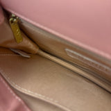 Chanel Pink Quilted Leather Pearl Chain Flap Bag 2019
