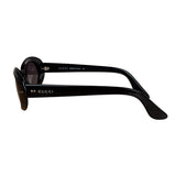 Gucci Black Oval Sunglasses ssed