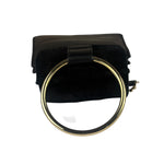 Chloe Black Suede/Leather Faye Bracelet Crossbody Bag