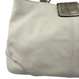 Coach Cream Pebbled leather Carryall Soho Shoulder Bag
