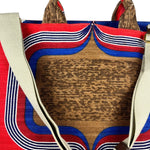 Prada Cabas Printed Canapa Tote