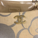 Chanel Camellia Raffia Tote 2004