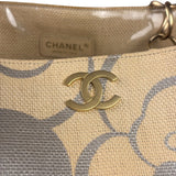 Chanel Camellia Raffia Tote 2004