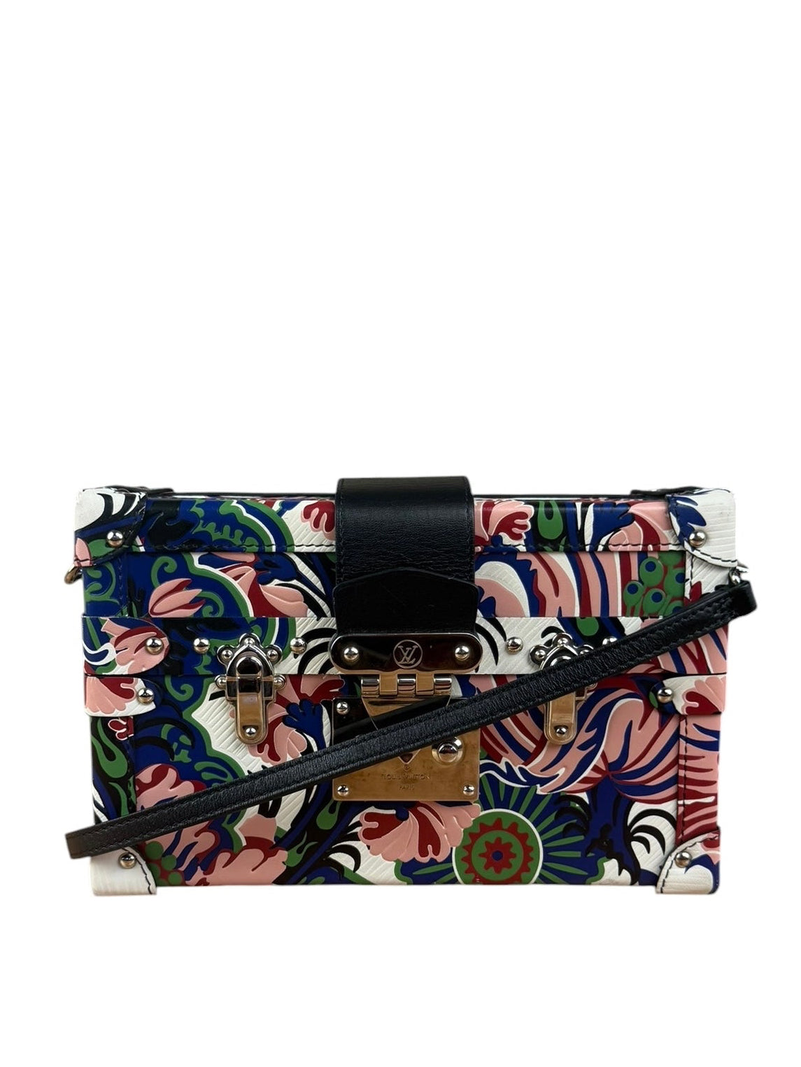 Louis Vuitton Multi-Color Leather Petite Malle Vanity Case