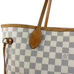 Louis Vuitton Neverfull MM Damier Azure Rose Interior w/ Pouch