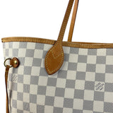Louis Vuitton Neverfull MM Damier Azure Rose Interior w/ Pouch