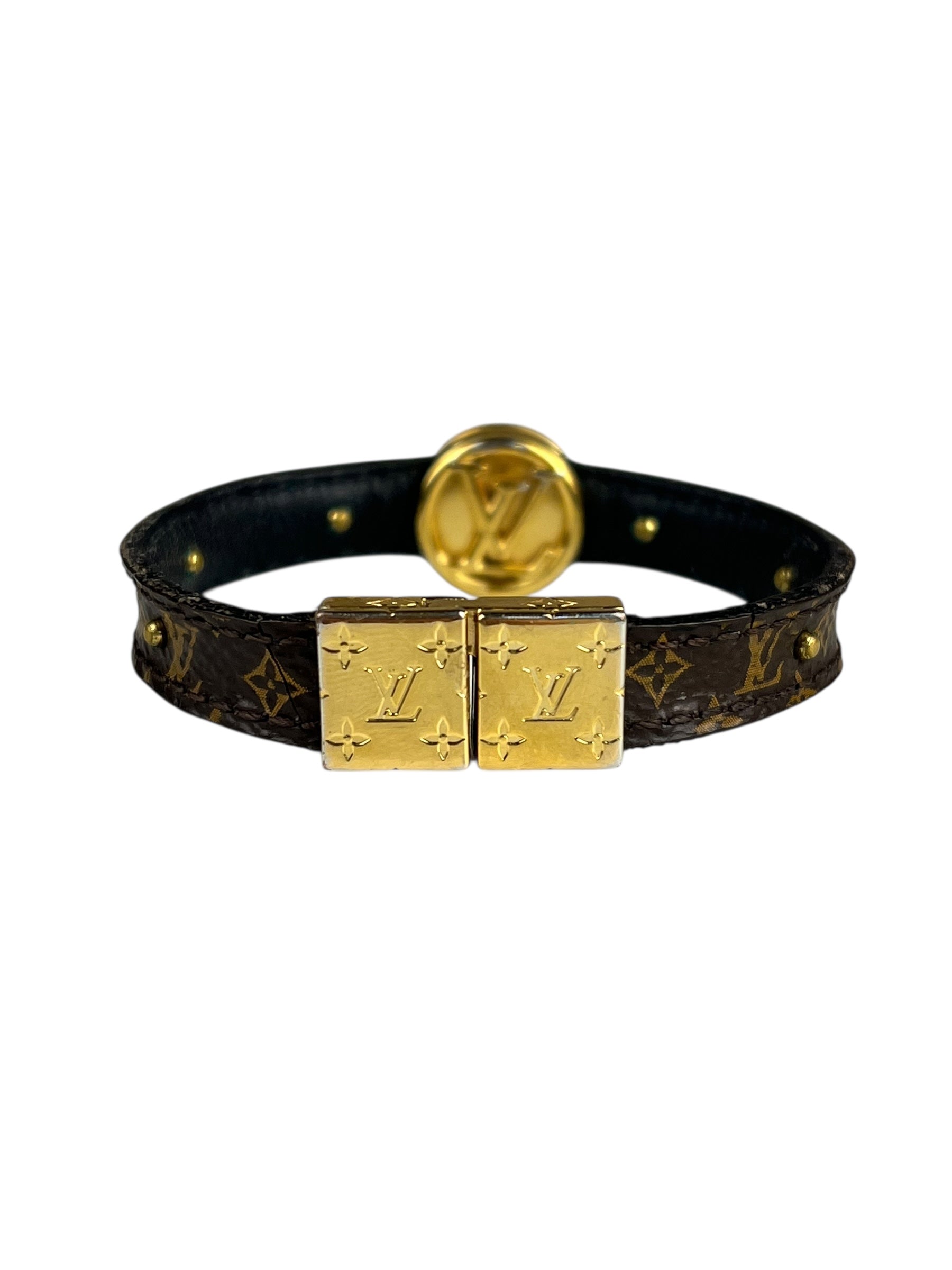 Louis Vuitton Monogram LV Circle Reversible Bracelet