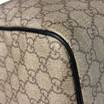 Gucci Beige Leather Gg Supreme Italian Flag Joy Boston Bag