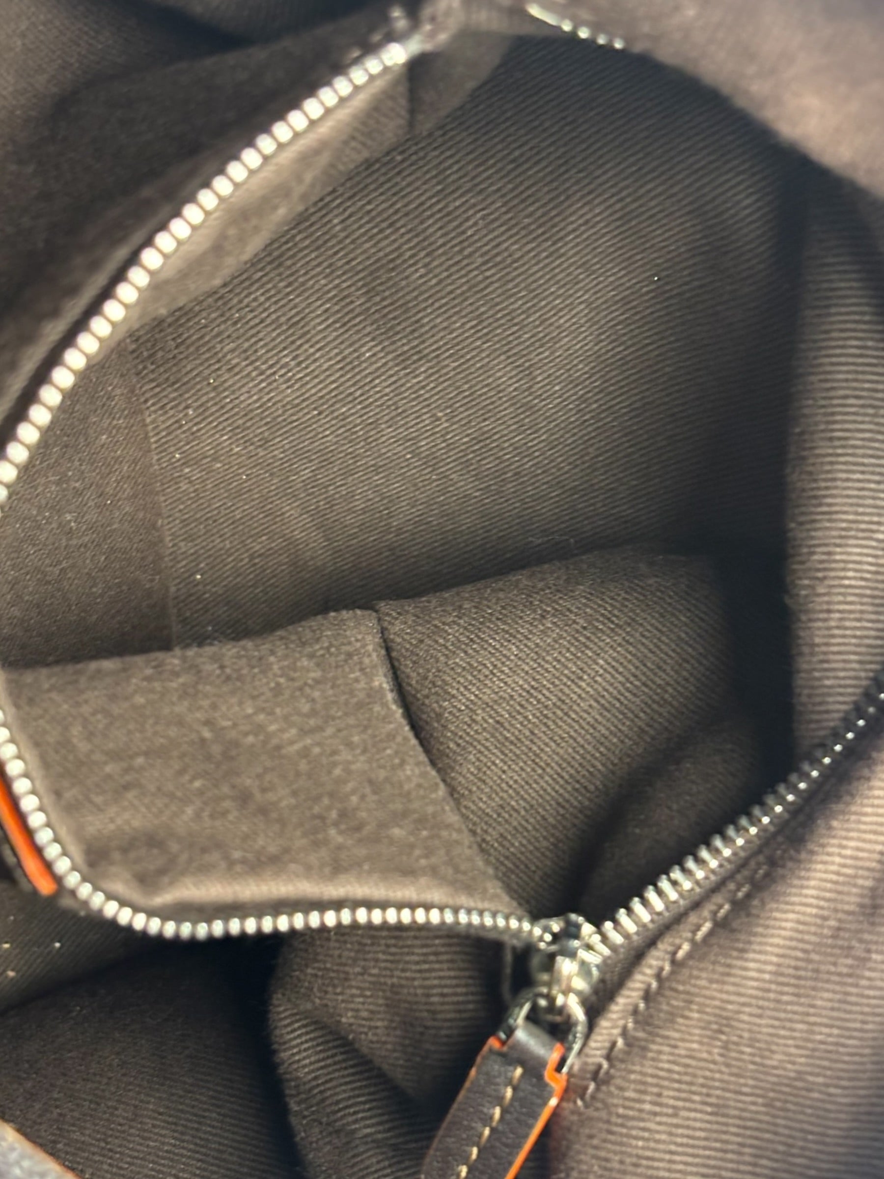 Celine Vintage Canvas Macadam Messenger Bag