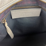 Balenciaga Mini Classic Leather City Bag Grey