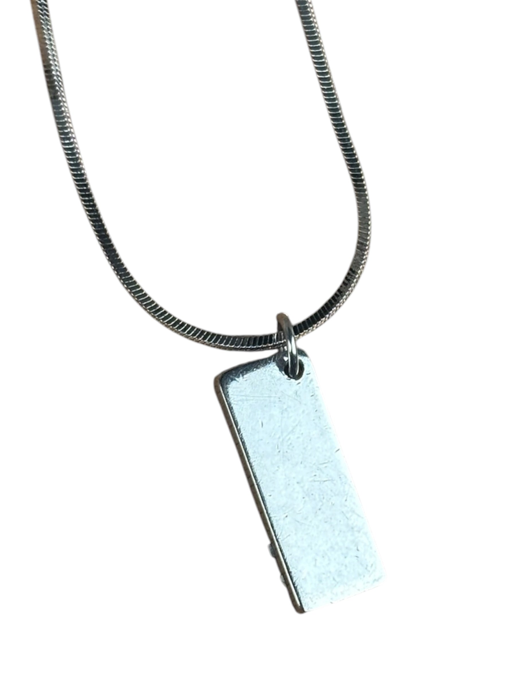Christian Dior Oblique Trotter Pendant Necklace