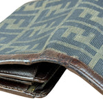 Fendi Zucca Monogram Canvas Trifold Wallet