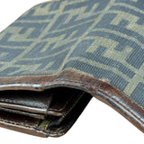 Fendi Zucca Monogram Canvas Trifold Wallet