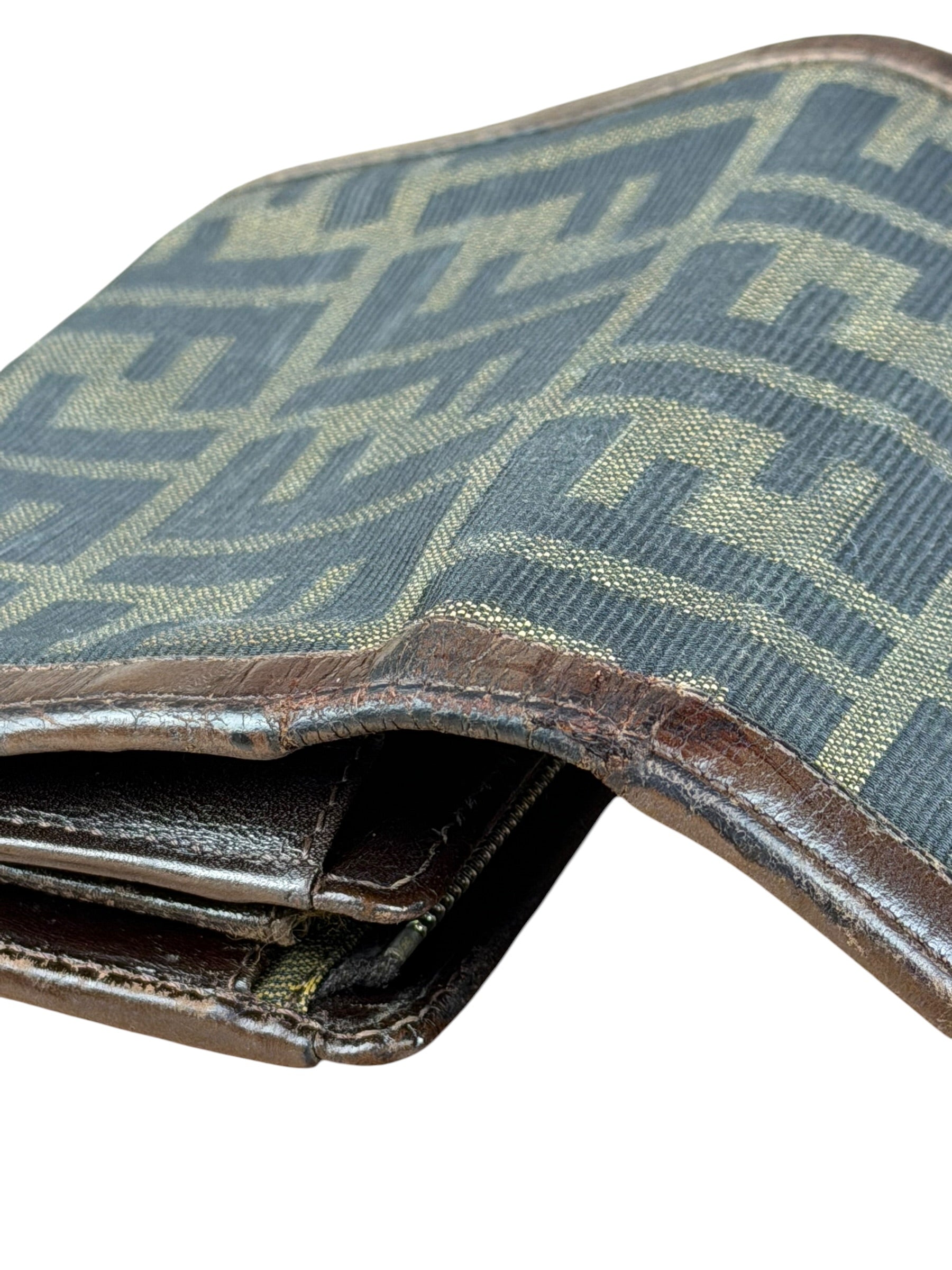 Fendi Zucca Monogram Canvas Trifold Wallet