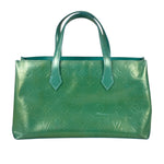 Louis Vuitton Vintage Teal Monogram Vernis Wilshire PM Tote