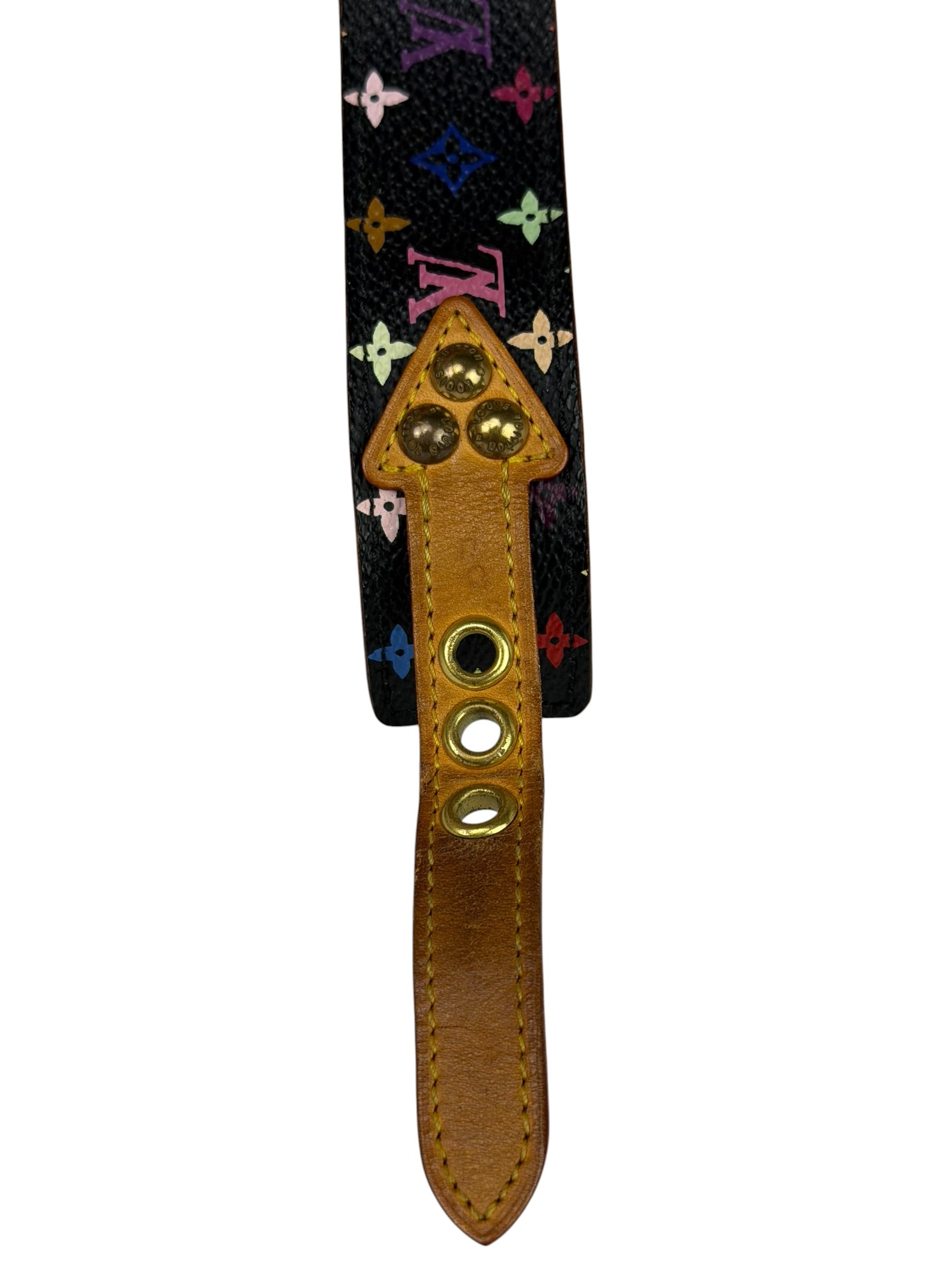 Louis Vuitton Black/Brown Multicolor-Monogram Theda Force Bracelet