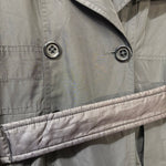 Burberry Black Mid Length Trench Coat