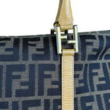 Fendi FF Canvas Top Handle Zip Tote