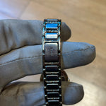 YSL Blue Dial Two Tone Dot Dial