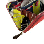 Hermes Pink Epsom Leather Silk'In Long Wallet