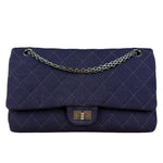 Chanel Purple Quilted 2.55 Reissue Double Flap Bag 2012