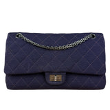 Chanel Purple Quilted 2.55 Reissue Double Flap Bag 2012