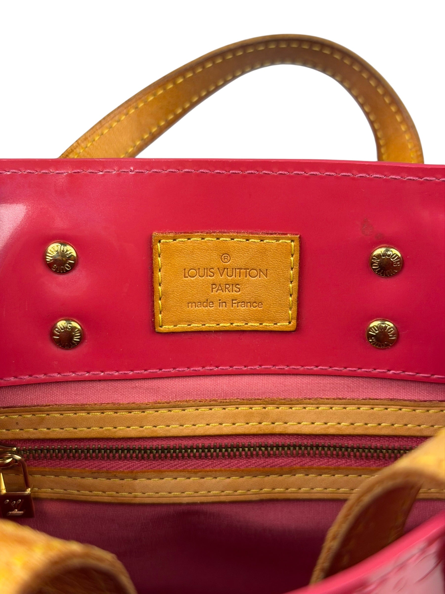 Louis Vuitton Pink Vernis Reade Tote