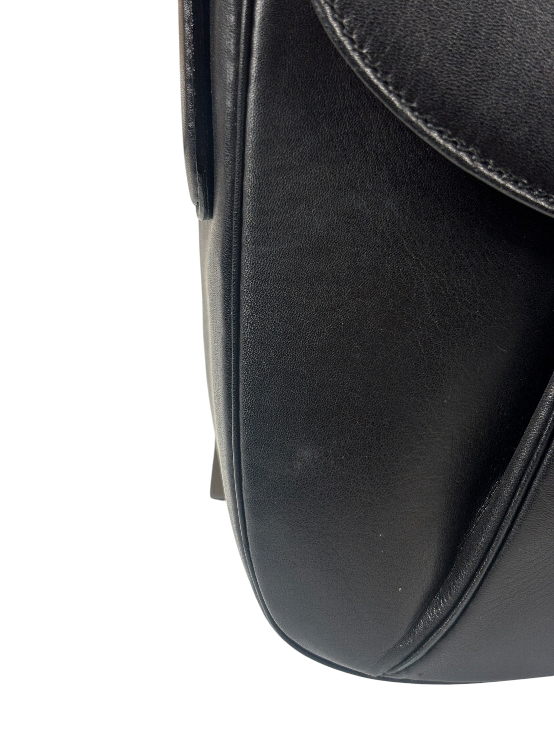 Cartier Must De Vintage Black Panthere Shoulder Bag