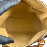Celine Vintage Macadam Canvas Boston Bag