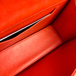 Chanel Red Metallic Evening Star Flap Bag 2008