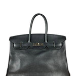 Hermes Birkin 35 Black Togo Palladium 2010