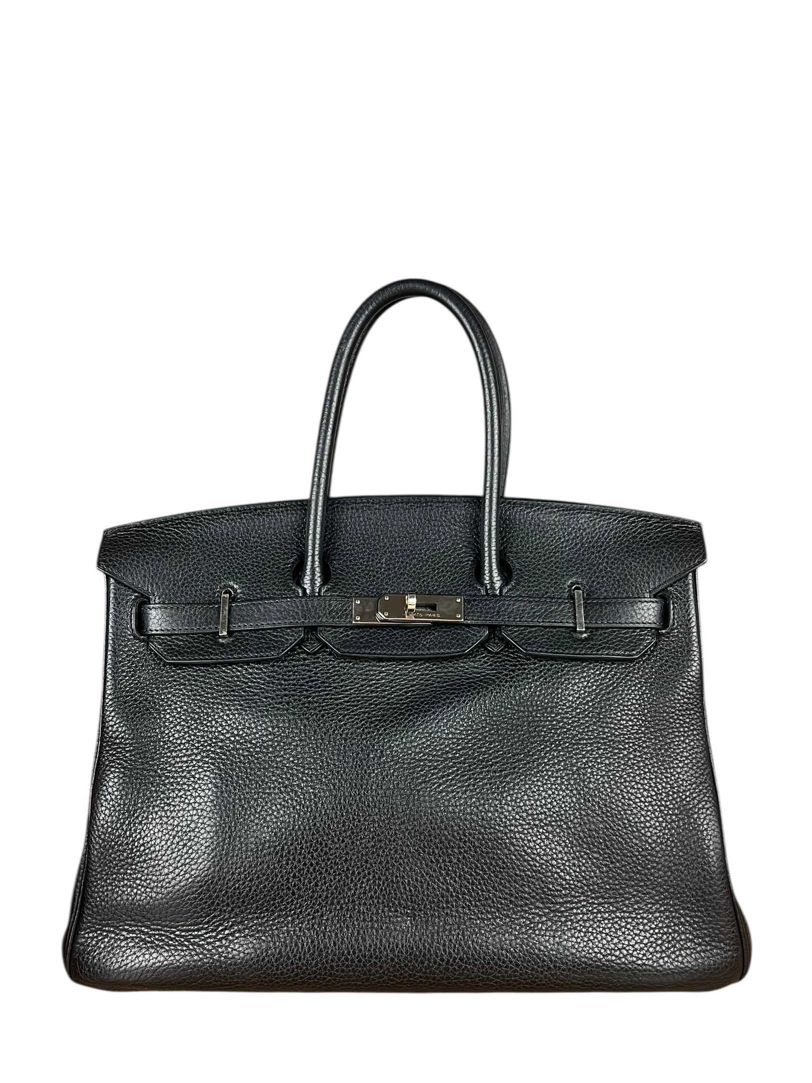 Hermes Birkin 35 Black Togo Palladium 2010