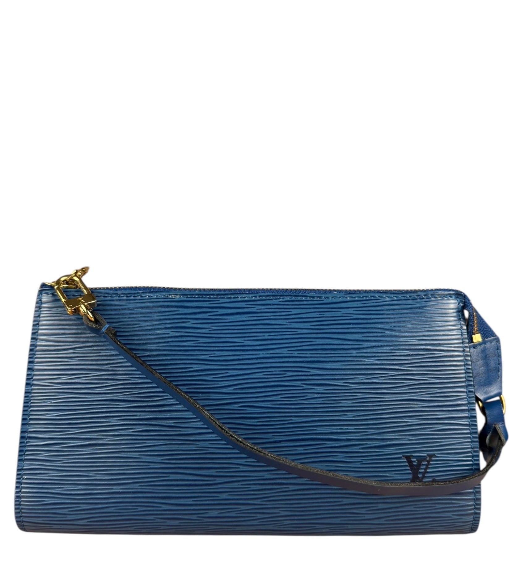 Louis Vuitton Epi Leather Pochette Blue