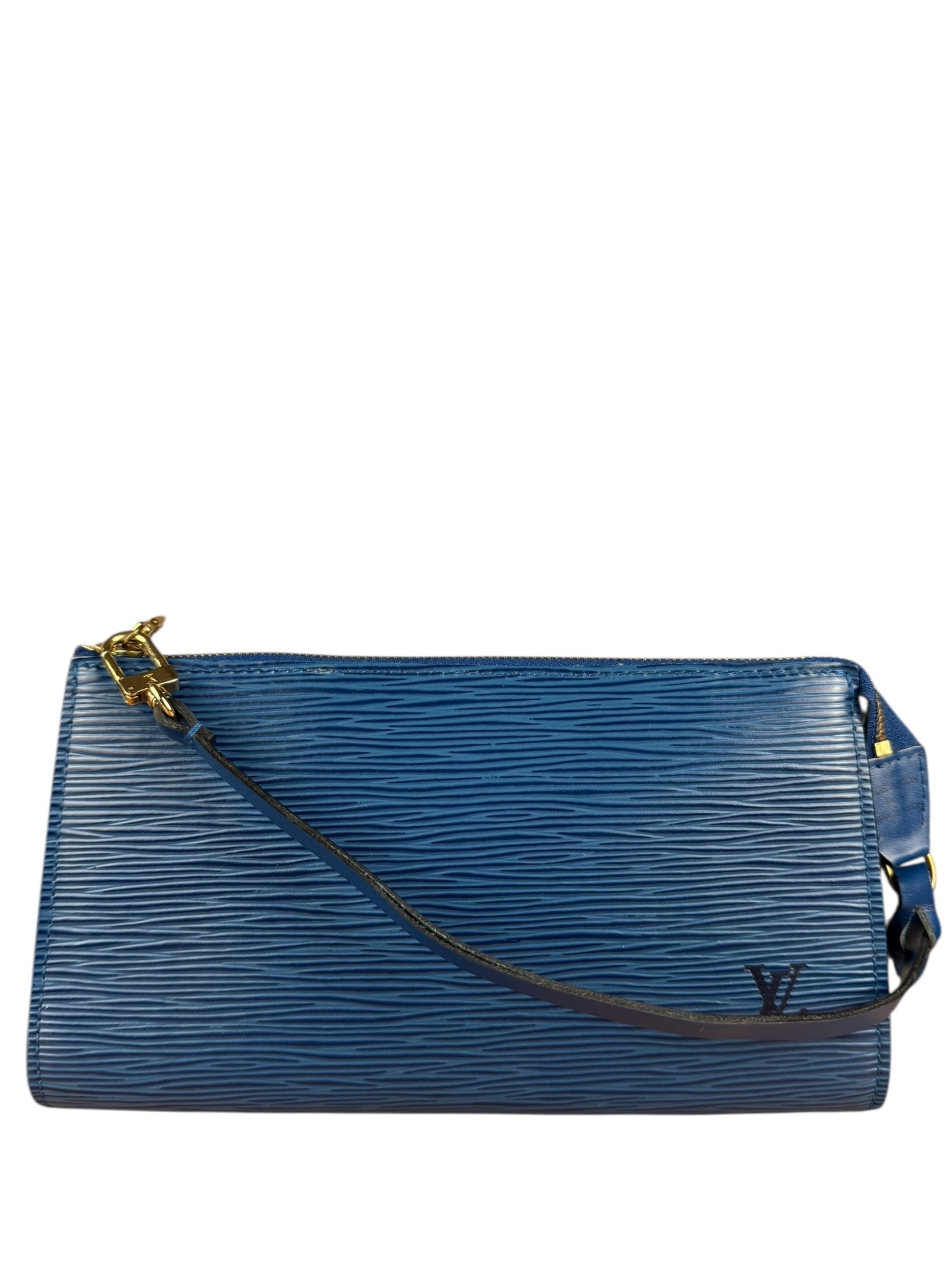 Louis Vuitton Epi Leather Pochette Blue