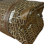 Fendi Vintage Zucchino PVC Boston Bag