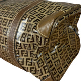 Fendi Vintage Zucchino PVC Boston Bag