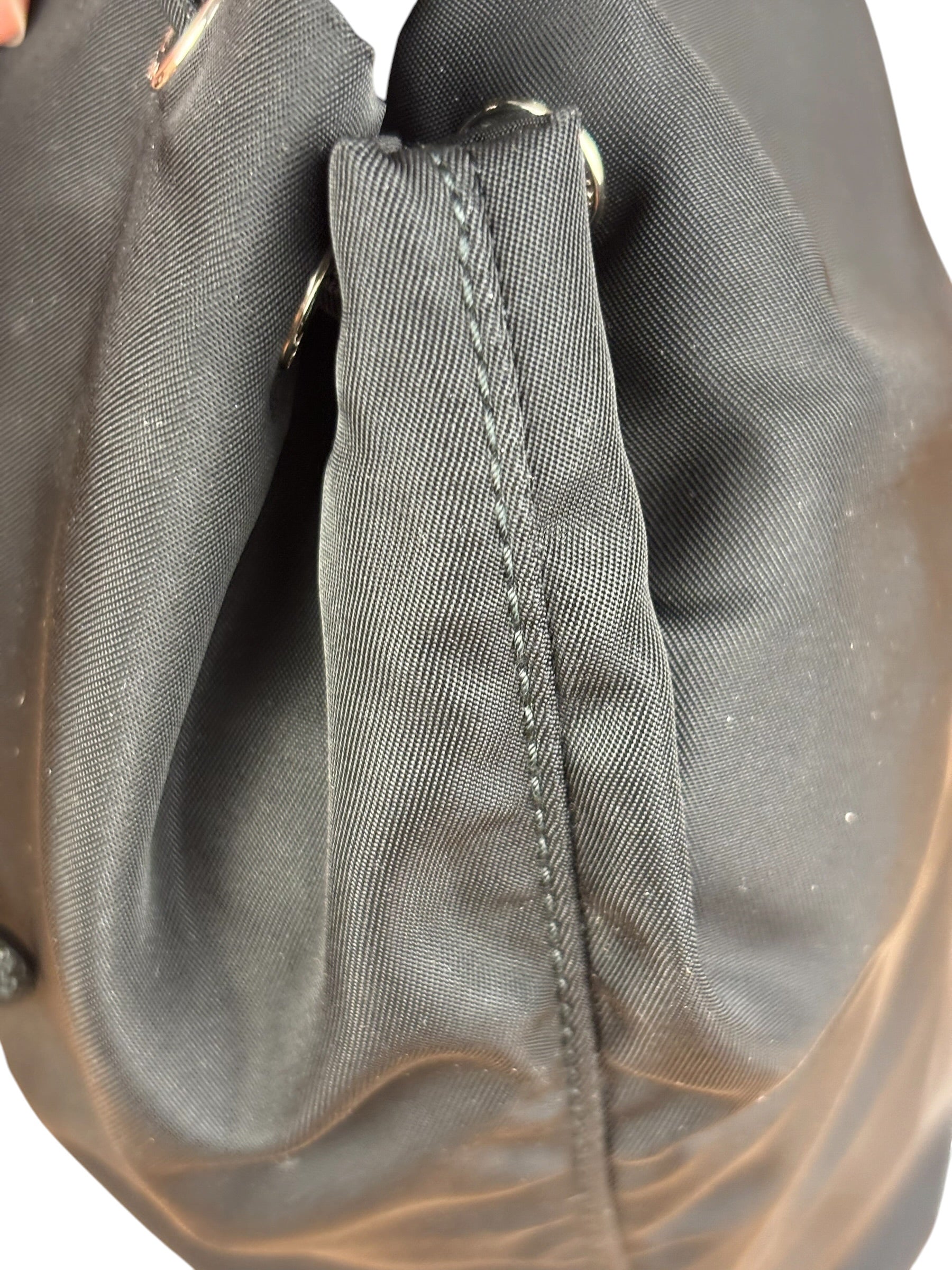 Prada Black Tessuto Nylon Pouch