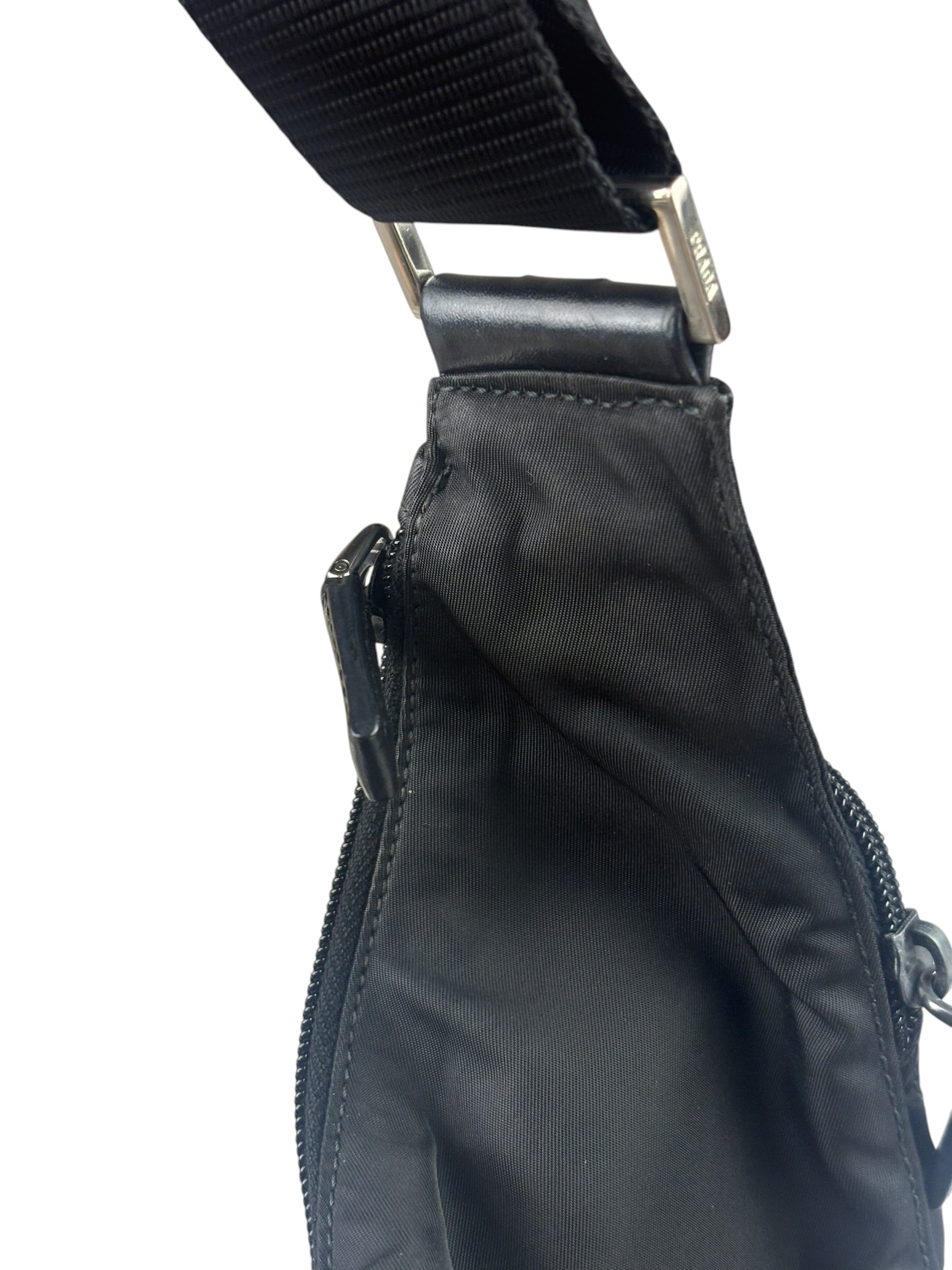 Prada Vintage Nylon Pouch Messenger Bag