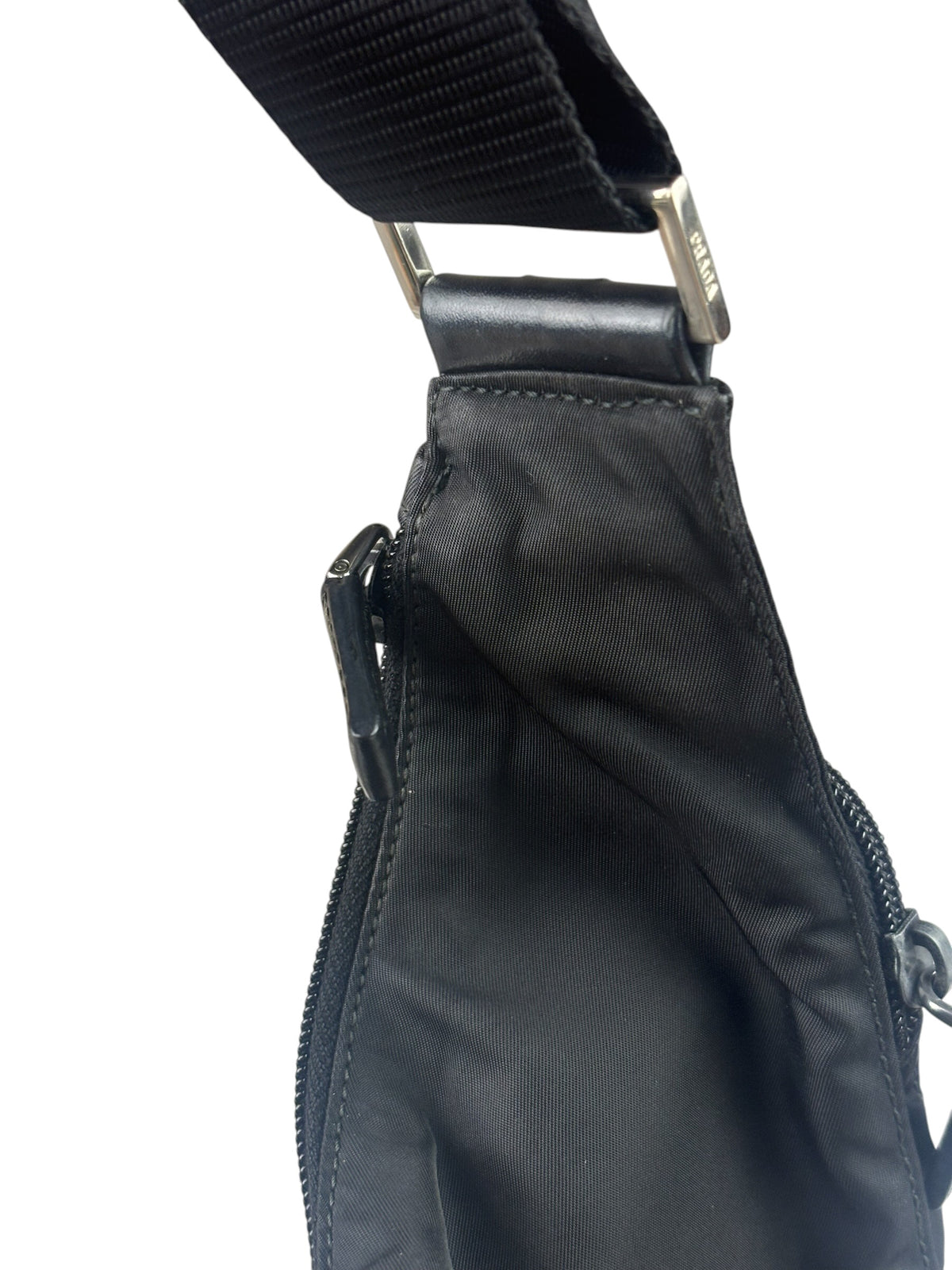 Prada Vintage Nylon Pouch Messenger Bag