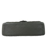 Chanel Grey Hue Caviar Quilted Jumbo Flap Bag 2010