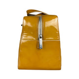 Chanel Vintage Patent Chocolate Bar Bowler Bag