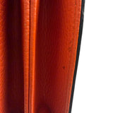 Gucci Orange Leather Small Dollar Interlocking G Shoulder Bag