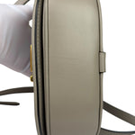 Fendi Dove Gray Leather C'mon Crossbody Bag