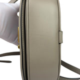 Fendi Dove Gray Leather C'mon Crossbody Bag