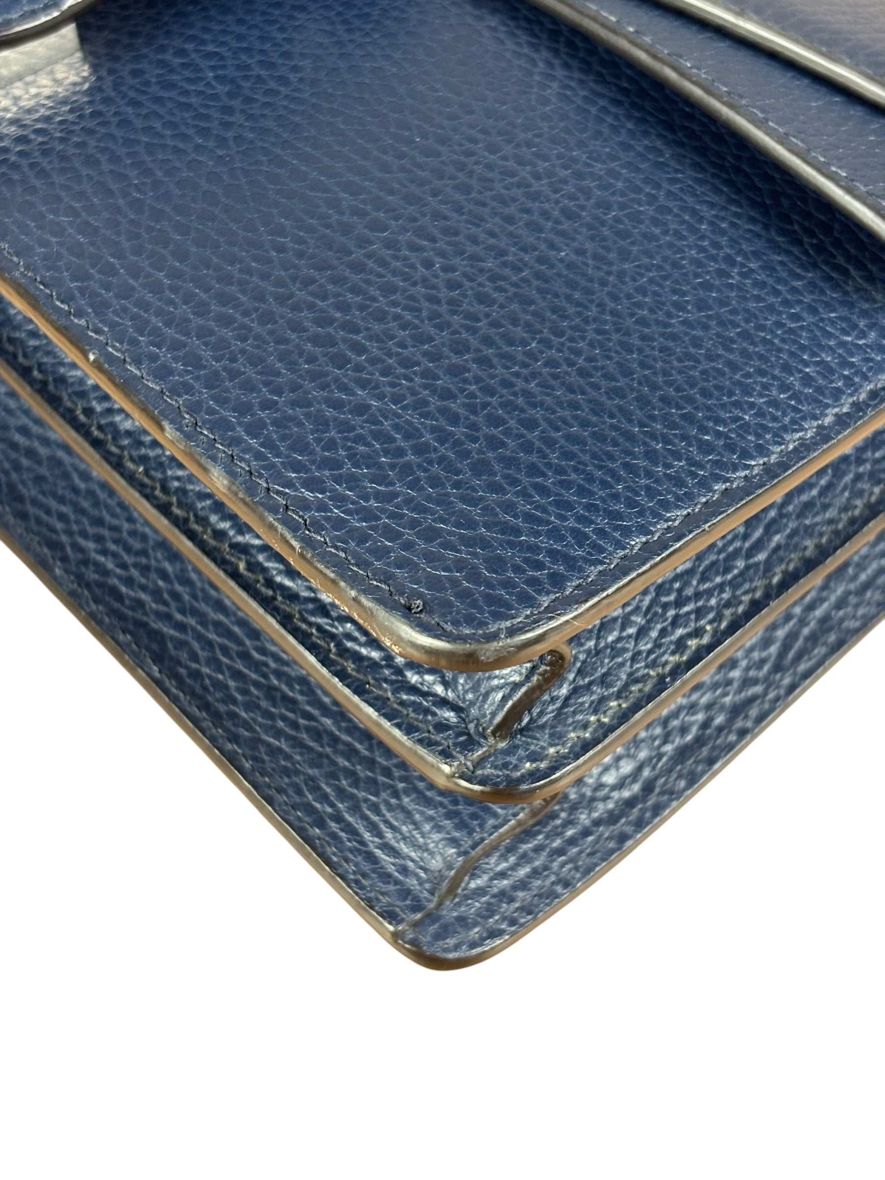 Gucci Navy Blue Dionysus Shoulder Bag
