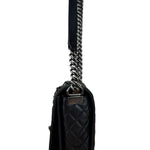 Chanel Black Enchained Boy Bag 2013