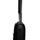Chanel Black Enchained Boy Bag 2013