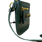 Balenciaga Green Zip Pouch