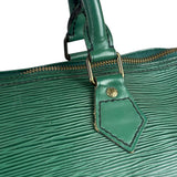 Louis Vuitton Vintage Green Epi Speedy 35