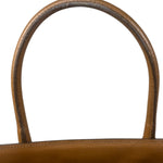 Miu Miu Beige/Brown Bicolor Leather Madras Handbag